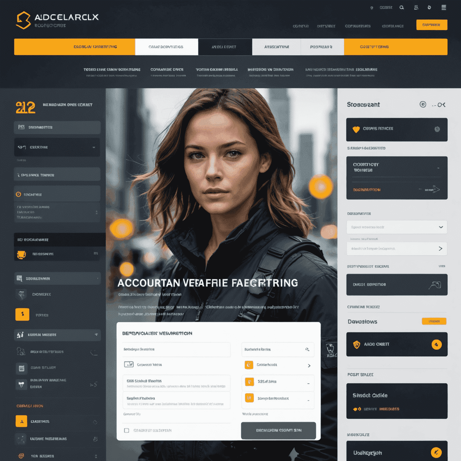 Account verification process for CS2 skin trading, showing security measures and user interface